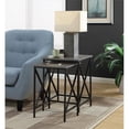 thumbnail image 3 of Convenience Concepts Tucson Ensemble de 2 Tables d'Appoint Gigognes en Gris, 3 of 3