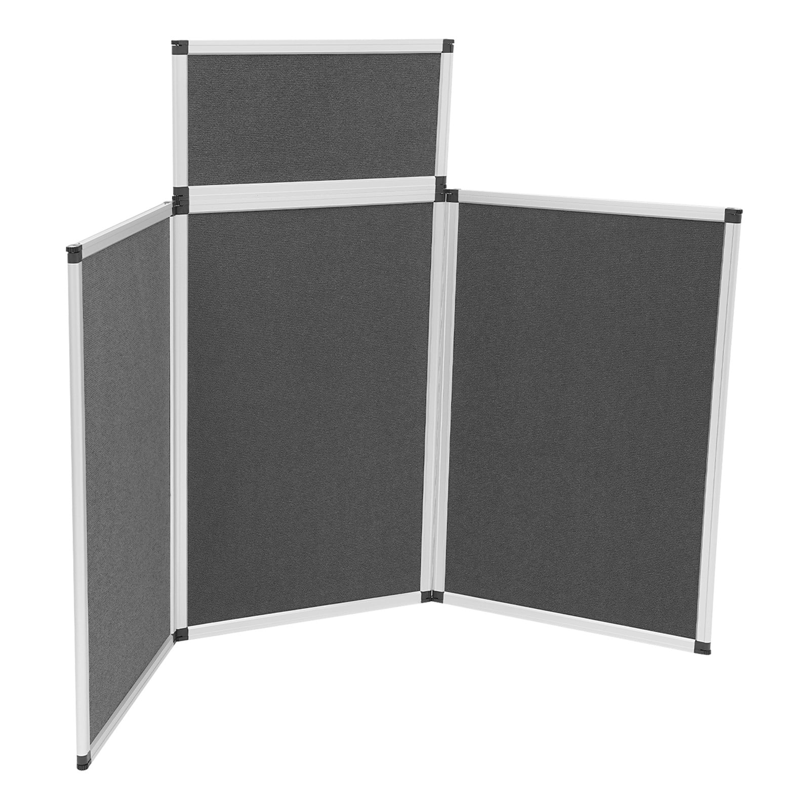Quartet Tabletop Display Presentation Board, 72 x 30, Gray Surface