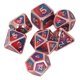 thumbnail image 2 of Juego de Dados de Metal Ticfox de 7 Piezas para Hombres y Mujeres Accesorios de Dados Poliédricos, 2 of 14