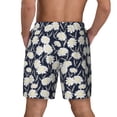 thumbnail image 2 of Rocae Daisies Flowers for Men's Swim Trunks Quick Dry With Two Side Pockets and One Lined Patch PocketX-Large, 2 of 9
