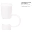 thumbnail image 2 of LCXmlly Easy To Clean Cover Food Grade Plastic Reusable Bottle Cover Thick break Low Temperature Resistant Airtight Solid Color Mini Universal Glass Tip Plug Topper Protector Kitchen Supplies 12MM, 2 of 8