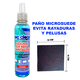 thumbnail image 4 of Limpiador de Pantallas y Pizarrón Interactivo TEC CLEAN 250ML 2 piezas incluido Paño anti estática, 4 of 5