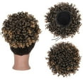 thumbnail image 1 of Messy Curly Bun Hair Piece Large Updo Drawstring Hair Buns Synthetic Curly Ponytail Extension, 1 of 7