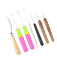 thumbnail image 3 of Xingzhi Dreadlocks Crochet Hooks Hair Weaving Tool for Braid Hair Carpet Making, 3 of 9