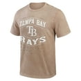 thumbnail image 2 of Men's Darius Rucker Collection by Fanatics Tan Tampa Bay Rays Sun Faded T-Shirt, 2 of 4