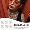thumbnail image 3 of UPOUART 200Pcs DIY Loose Beads Assorted Color Acrylic for Bracelet and Necklace Making, 3 of 8