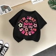 thumbnail image 4 of WEAIXIMIUNG T-Shirt Manches Longues Enfants Filles Mignon Mode Imprimé Col Rond Manches Courtes T-Shirt Été Confortable Décontracté Ample T-Shirt Hauts 2-4 Ans, 4 of 4