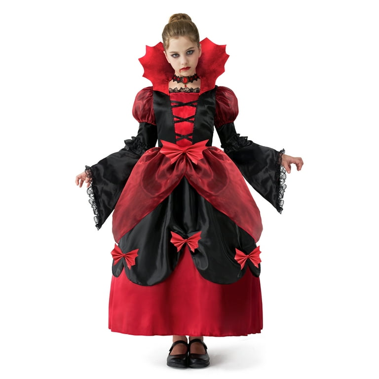 Joyfy Vampire Costume for Girls, Halloween Gothic Victorian
