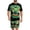 Green03, variant on Hsovts Men Pajama Set Halloween Pumpkin Bats Crew Neck Short Sleeve Top & Shorts Pjs Soft Sleepwear Green M