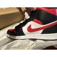 thumbnail image 1 of A i r-Jor-dan 1 Black/fire Red White, 1 of 6