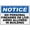Warning Sign 4, variant on No Personal Firearms Allowed Sign 8"x12", Aluminum Tin Warning Signs for Home Outdoor Garden, High-Visibility Policy Sign