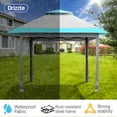 thumbnail image 5 of Zimtown Canopy 10 x 10ft Pop up Canopy Gazebo Tent with 4 Removable Sidewalls Blue, 5 of 7