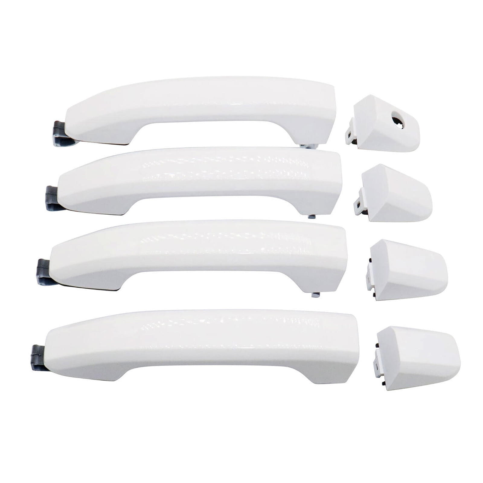 4-Piece Door Handle Set - Olympic White For 2007-2013 Chevy