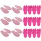 thumbnail image 4 of EeaseMX 12 pares de pantuflas desechables para pedicura, chanclas antideslizantes (estilo aleatorio), 4 of 8