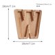 thumbnail image 2 of Piggy-Bank for Kids Boys Girls Large Piggy Banks 26 English Alphabet Letter,Personalized Wooden,Transparent Money Saving Box (1 Pc), 2 of 9