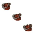 thumbnail image 1 of kurtrusly Trendy PU Leather Belt For Fashionable Outfits Embossed Pattern And Convenient Long flower brown 105cm 3Set, 1 of 6