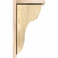 thumbnail image 3 of 6"W x 10"D x 18"H Carmel Rough Sawn Corbel w/Backplate, Douglas Fir, 3 of 9