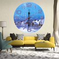 thumbnail image 1 of RKSTN Fall Decorations for Home 12 Inch Retro Creative Frameless Christmas Day Special Wall Clock Decorations, 1 of 3