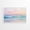 Rolled Canvas, variant on Coastal Sunset Waves Poster, Pastel Ocean Seascape Artwork, Serene Beach Wall Decor, Tranquil Summer Shoreline Scene Print