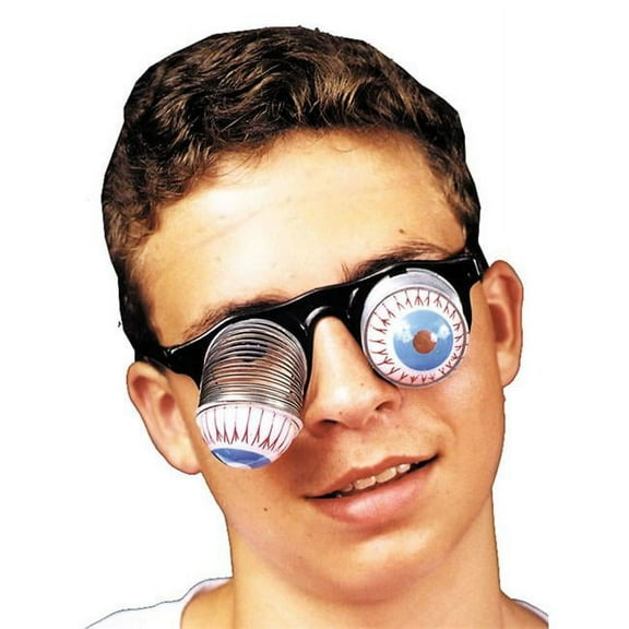 Goofy Droopy Eyes Carded Adult Halloween Accessory