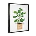 thumbnail image 3 of Stupell Casual House Plant Botanicals Botanical & Floral Painting Black Floater Framed Art Print Wall Art, 3 of 6