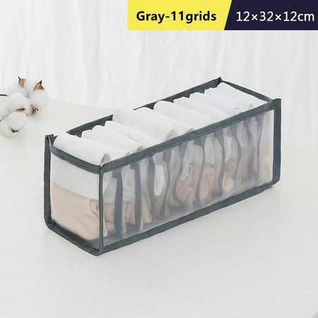

Underwear Bra Organizer Folding Drawer Divider Storage Box Bedroom Wardrobe Underwear Socks Scarf Separated Storage Box Home
