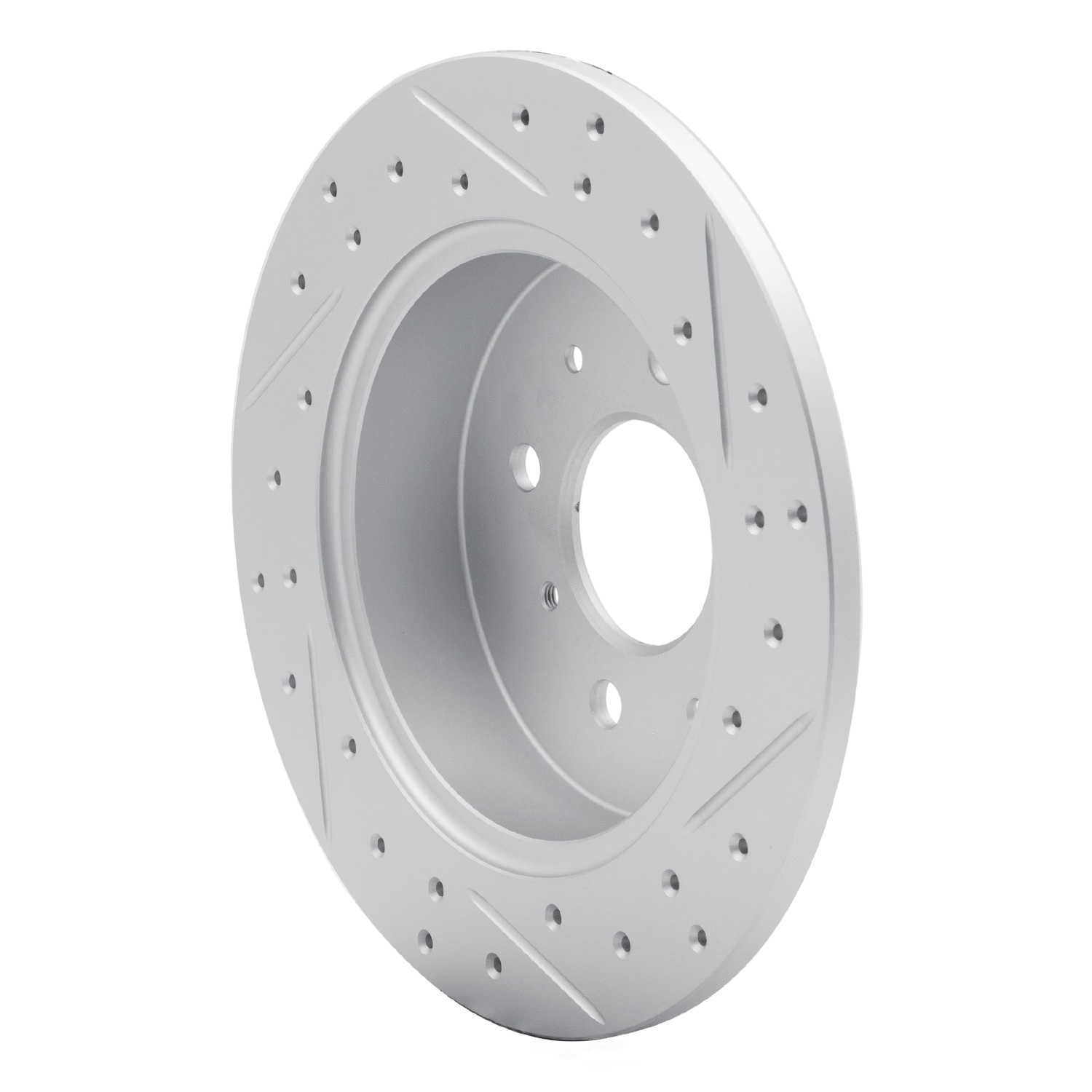 Dynamic Friction Company 830-59031L DFC Geoperformance Rotor - Drilled and Slotted