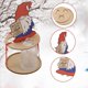 thumbnail image 4 of Mini Portabotellas de Vino Navideño, Encantador Soporte para de Licor de Papá , Tema Festivo para Decoraciones de Fiestas Navideñas, 4 of 10