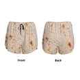 thumbnail image 5 of Lsque Tortilla Printed Women's Running Shorts with Liner Pockets,Elastic Quick Dry Workout Athletic Gym Yoga Shorts,Womens High Waist Shorts-Small, 5 of 9