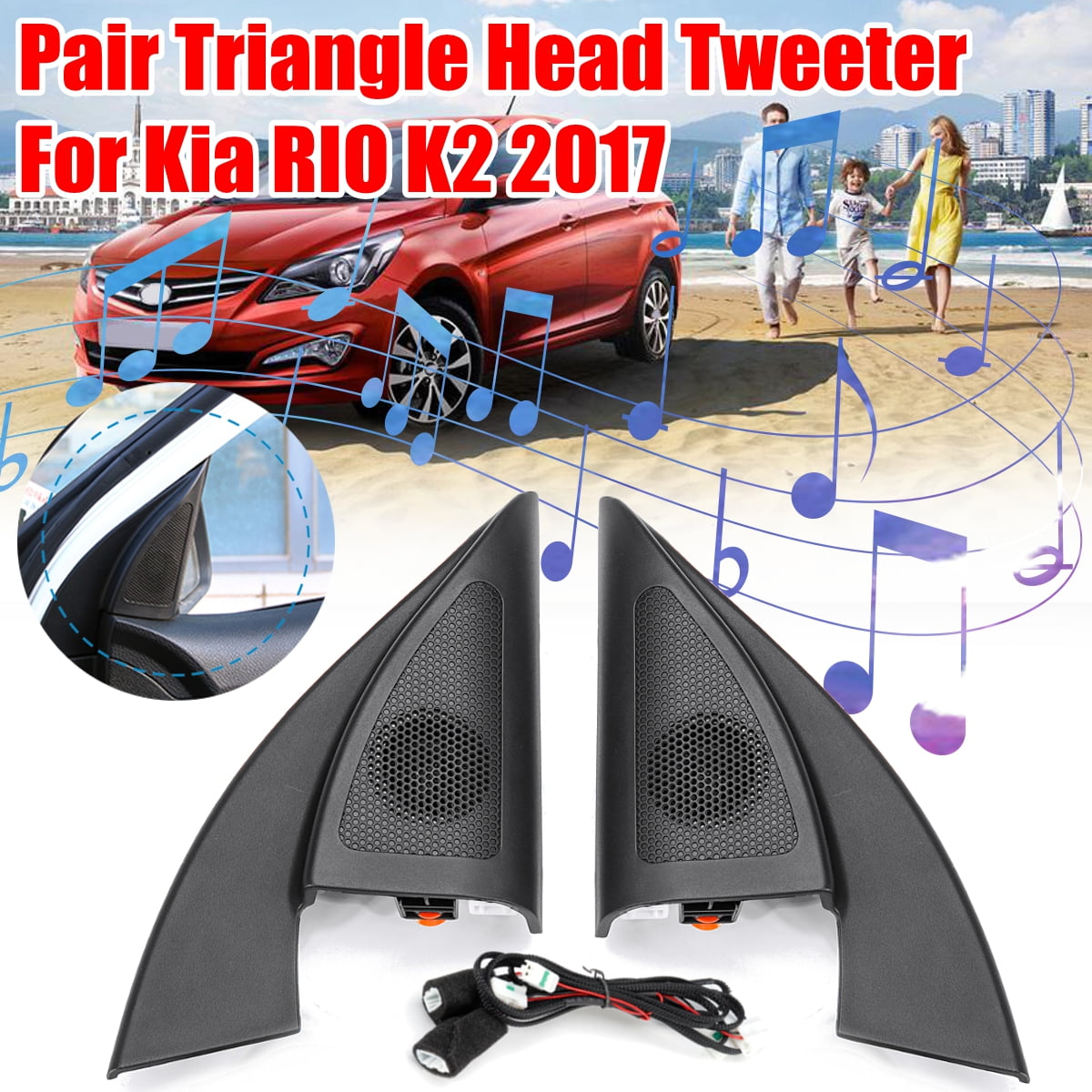 Pair Front Triangle Head Tweeter Althorn Speaker Wiring