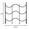 thumbnail image 2 of Achla Waves Trellis Extension, Black, 24"H, 2 of 2