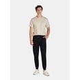 thumbnail image 3 of Athletic Works Men's Fusion Knit Joggers, Sizes S-3XL, 3 of 4