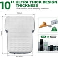thumbnail image 4 of SUV Air Mattress,Car Air Mattress Fit for Large and Mid-Size SUV, Jeep Wrangler Air Mattress with Wireless Air Pump, Jeep Wrangler Bed 10inch Camping Bed for JK JKU JL, Bronco,Forester, 4 of 5