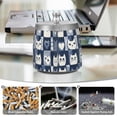 thumbnail image 6 of Yayeee Ashtray with Lid for Cigarette Smokeless Stainless Steel Home Ash Holder, Blue Cats and Hearts, 6 of 7