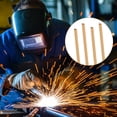 thumbnail image 4 of 10 Sticks Copper Brazing Rods, 15% Silver Flat Welding Rods, Silver Solder Phos Copper Brazing Alloys Welding Sticks for Air Conditioner Refrigerator HVAC Tools, 4 of 6