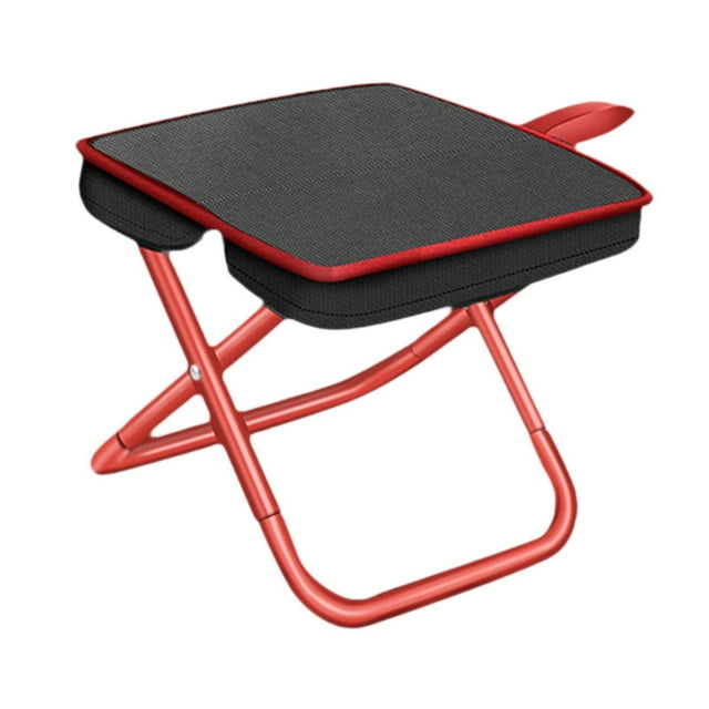 Taburete plegable para acampar, resistente, para mochileros, viajes, barbacoa 29 x 29 x 32 cm
