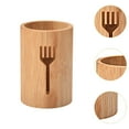 thumbnail image 6 of YWMJZEU Bamboo Silverware Organizer Flatware Holder Kitchen Organizer Rustic Countertop fork, 6 of 9