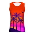 thumbnail image 3 of IROINNID Round Neckline Tank Tops For Men Sleeveless Sports Tank Tops Vest Pullover Graphic Print Tops, 3 of 4