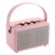 thumbnail image 1 of Professional Portable Wireless Vintage Bluetooth Speakers USB Pink, 1 of 5