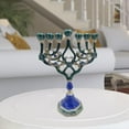 thumbnail image 4 of Abbracc Chandelier Rétro Hanukkah Étoile Candélabre Centre de Table Décoratif de Fête, 4 of 9