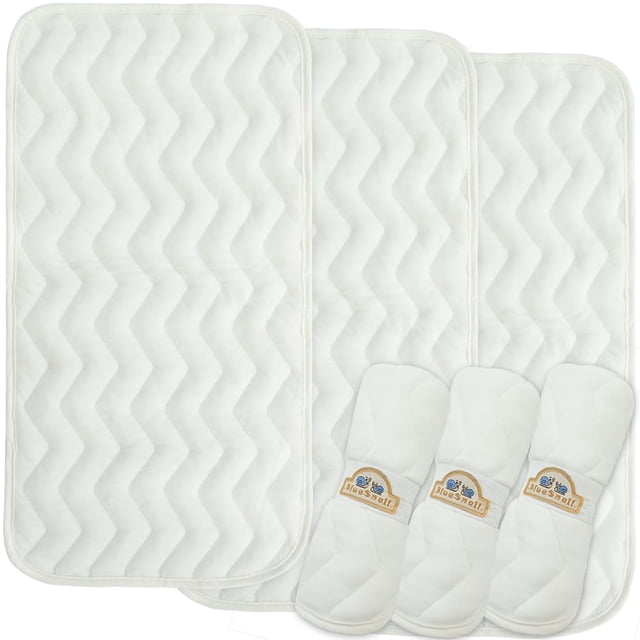 Forros para cambiadores BlueSnail, impermeables y portátiles, 3 unidades
