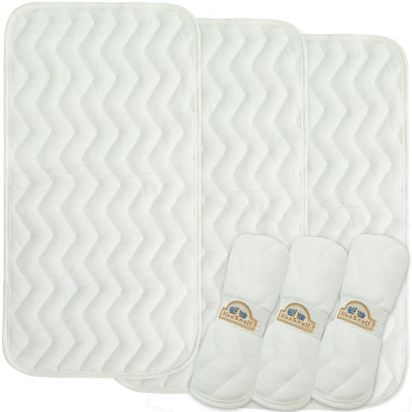 Forros para cambiadores BlueSnail, impermeables y portátiles, 3 unidades