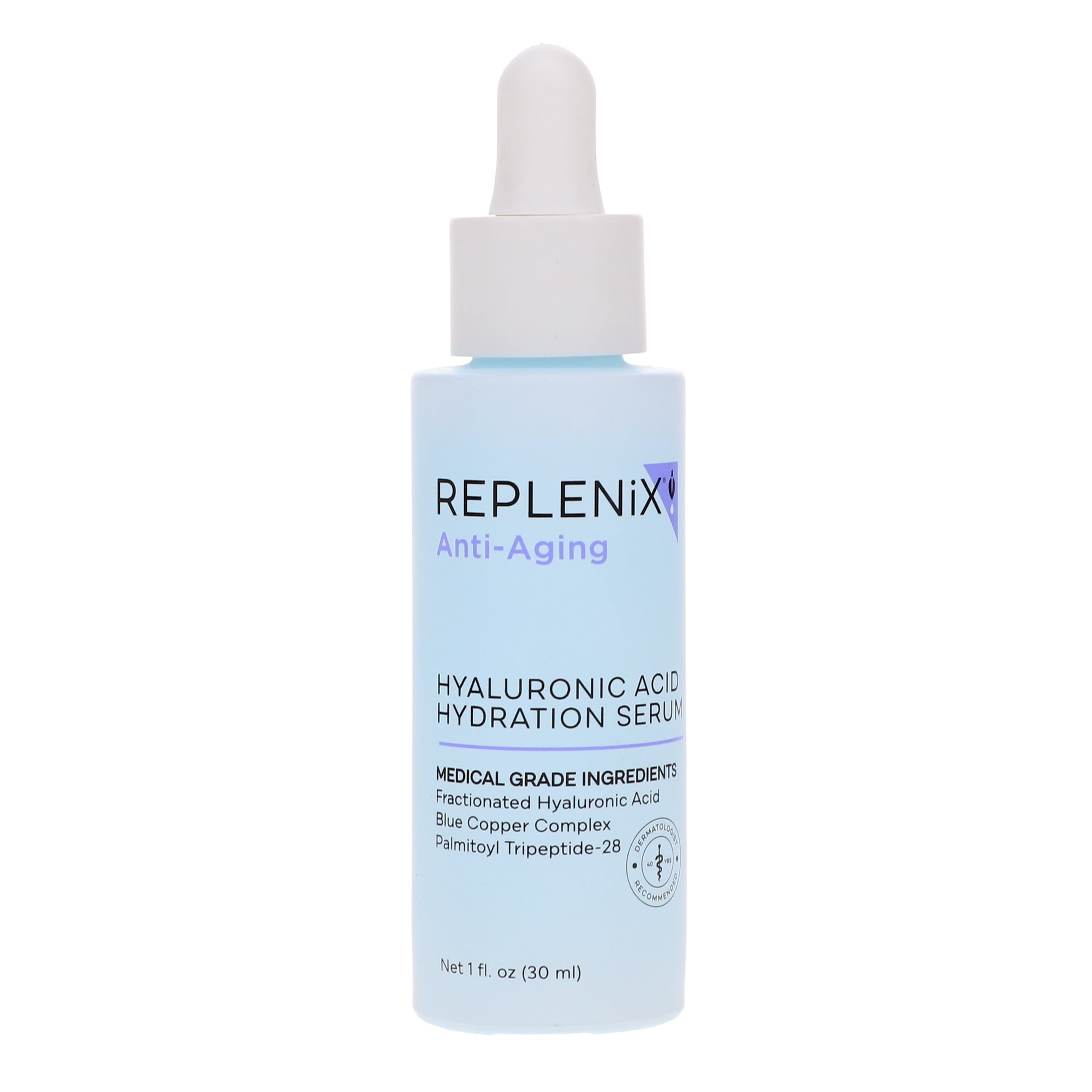 Replenix Pure Hydration Hyaluronic Acid Serum, 1 Oz