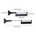 thumbnail image 3 of CEHVOM Multifunctional Car Snow Sweeping Brush Winter Snow Removal Tool Snow Scraping Board Deicing Shovel Clearance, 3 of 8