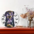 thumbnail image 6 of Hourglass and Forest Wall Clock 10 inch Non-Ticking Easy to Read Decorative Clocks for Home Bedroom Living Room, 6 of 8