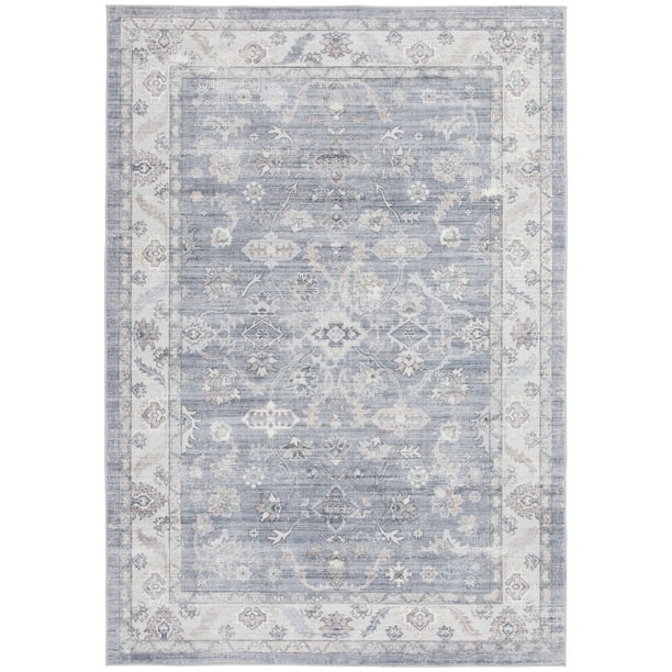 Better Homes & Gardens 5x7 Blue Persian Indoor Area Rug