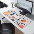 thumbnail image 2 of Long Mouse Pads for Desk,Pioneer Flower Floral Print Pattern Desk Mats on Top Of Desks, Desk Mouse Pad Extra Large with 3mm Non-Slip Base and Stitched Edge for Gaming,Office,Work,Home 31.5"x11.8", 2 of 6