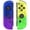 Purple & Grenn Spraying, variant on Game Controller Compatible with Switch,Wireless Joypad for Switch Remote,Support Dual Vibration,Motion Control,Wake-up Function