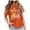 Orange, variante sur YDLCAFD Saison Scolaire Fête des Enseignants T-Shirt Décontracté Polyvalent à Lettres Imprimées T-Shirt T-Shirts Graphiques Femmes T-Shirts pour Femmes Grande Taille3TG T-Shirts Graphiques Drôles T-Shirts pour Femmes T-Shirts Doux