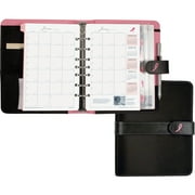 Angle View: Day-Timer, DTM48391, Desk Size Pink Ribbon Binder Starter Set, 1 Each, Black